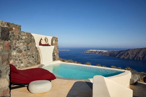 "Vinsanto Honeymoon Villa with private heated pool and caldera view" belongs to  Imerovigli, Greece Vinsanto Honeymoon Villa, private heated pool Room in boutique hotel vacation rental 551807681494668564