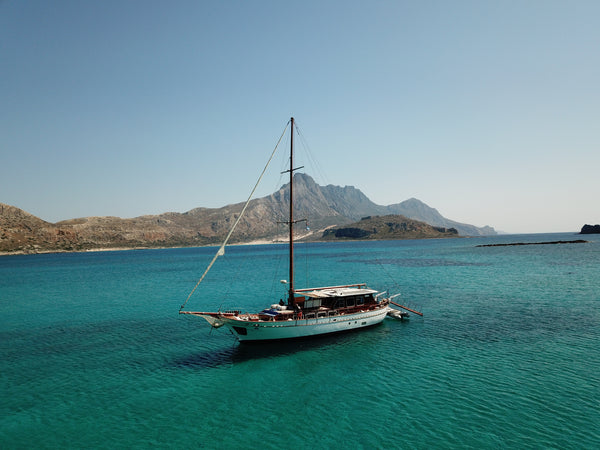 An unforgettable cruise on our gulet in the seas of the west and the south of Cr Paris, France Night in Balos on 