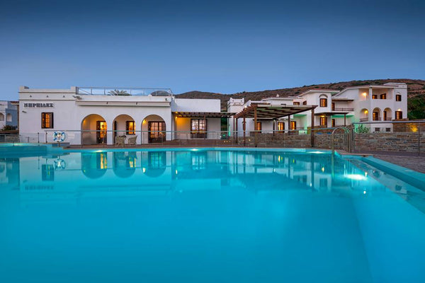 Amphitheatrically built over the paradise beach of Agios Petros, Niriides Hotel   Niriides | Apartment with 1 Bedroom & Sea view Entire serviced apartment vacation rental 27620537