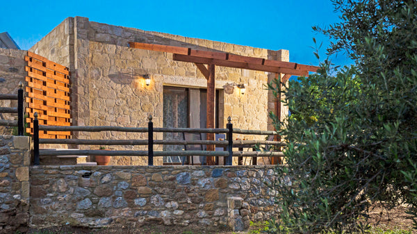 Two cretan houses over 100 years old are offered to you to live the real cretan   Petrakis Cretan Home Panoramic View 
