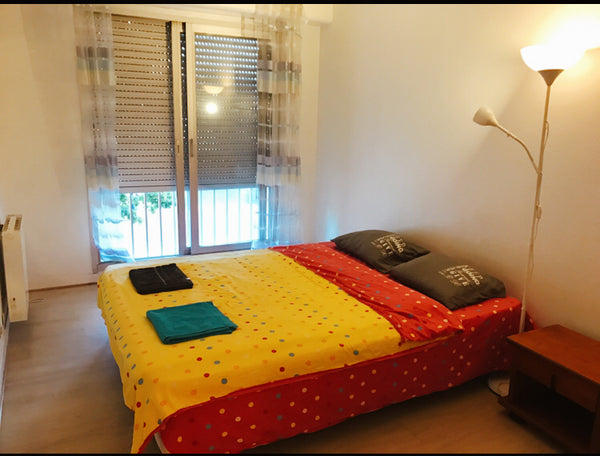 Our apartment is exactly in front of the Gare Saint-Jean, when you arrive at the Bordeaux, France Chambre de lumière face Gare Saint-Jean Private room in condo vacation rental 33460527