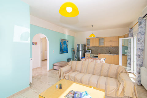 Agape apartment is within a distance of 50 meters from the beach. It offers a la Heraklion, Greece Agape Apartments on the beach A Entire rental unit vacation rental 685207363561773436