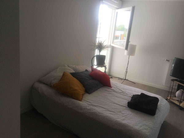 Chambre dans une résidence de standing. <br />Il est possible de trouver de la p Paris, France Chambre lumineuse à Peixotto Private room in condo vacation rental 33880662