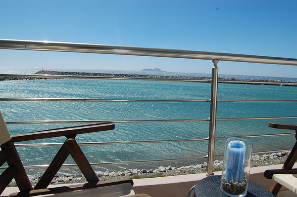 In my apartment, the most special place is the wonderful sea view from the balco Heraklion, Greece SEA SIDE MARIRENA 1 Entire rental unit vacation rental 31897732