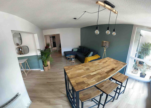 Profitez de Bordeaux et ses environs grâce à cet appartement T3 refait à neuf, a Lormont, France T3 refait à neuf avec balcon au pied du tram Entire rental unit vacation rental 53681691