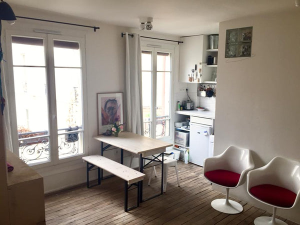 Studio en plein centre de Paris, donnant sur une cour arborée, apprécié pour son  Paris : charmant studio sur cour Entire rental unit vacation rental 24863830