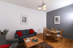 Fully furnished one bedroom apartment, situated on the 3rd floor in a well maint Mníšek pod Brdy, Czechia Na Kozacce 10, # 5 Entire rental unit vacation rental 21182944