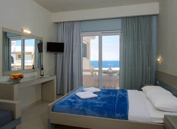 Villa Alexander is a small family run business, which offers self-catering accom Chania, Greece Villa Alexander lux Studio Seaview & Pool Room in aparthotel vacation rental 24594858