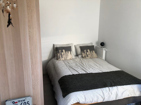 Je loue une chambre privée de 10m² dans un appartement moderne en résidence neuv Bordeaux, France Chambre neuve privée lumineuse à 100m du tram Private room in condo vacation rental 30124317
