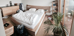 Die helle, ruhige Wohnung befindet sich in einem neu ausgebauten Dachgeschoß im  Vienna, Austria Dachgeschoßwohng / Balkon mit Blick Stephansdom Private room in rental unit vacation rental 22175923