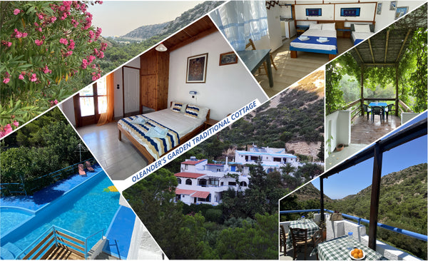 Quite Family owned Traditional Greek style Cottage set on a hillside along a liv  Beautifull Place for two along nature Room in aparthotel vacation rental 44469347