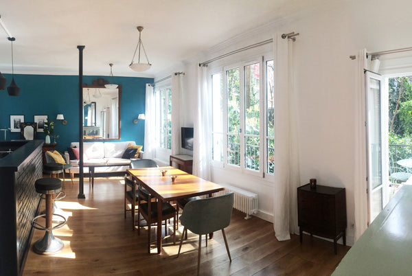 DUPLEX APARTMENT WITH A PRIVATE TERRACE, GREENERY VIEW, bright and quiet in a li Paris, France Charming 2 bedroom duplex greenery/private terrace Entire rental unit vacation rental 24710270