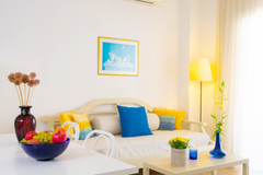 Cozy, spacious apartment, beautifully decorated & ideally located for a relaxing Agios Nikolaos, Greece Cozy pool view apartment, Bellevue Suites Entire rental unit vacation rental 13994928