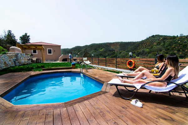 Ampelos Villa is located at Keramia, a beautiful, calm, high-altitude village, s Chania, Greece Ampelos Cretan Villa PrivatePool & Outdoor Jacuzzi Entire villa vacation rental 571346072955784219