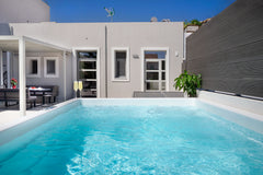 Kappa Residence is a brand new 3-bedroom penthouse with a private heated Jacuzzi Chania, Greece Kappa Residence, 3 BD, heated Jacuzzi, town center Entire loft vacation rental 51587842