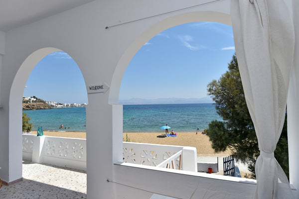 Ideally located at the east coastal part of the Island, at Logaras beach, Sand h Athens, Greece Sand  House at Logaras beach Cycladic home vacation rental 10678113