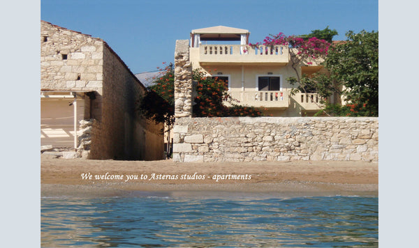 <b>The space</b><br />ABOUT PROPERTY<br />In the northwestern coast of Crete, in Kalyves, Greece Asterias Studios 5m from the beach! Entire rental unit vacation rental 5553418