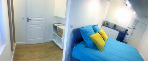 Cet studio dispose d'une chambre, d'une télévision à écran plat, d'un coin repas Le Lamentin, Martinique STUDIO ZEN SOBRE CHIC Entire rental unit vacation rental 33390988