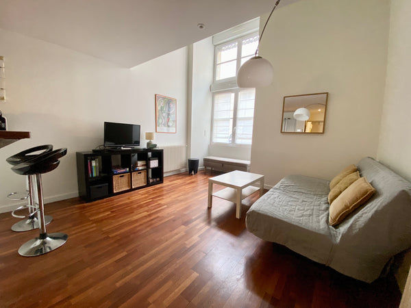 Venez poser vos valises dans ce duplex proche de la place GAMBETTA, sous un plaf  Duplex de Gambetta - parking hypercentre Entire rental unit vacation rental 575004741055625356