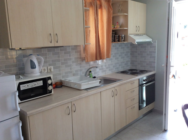 Stratos Apartments are located on a very quiet beach area and a 5 minute walking Makry Gialos, Greece UTUBE video Stratos Apartments Makry Gialos Entire rental unit vacation rental 42933197