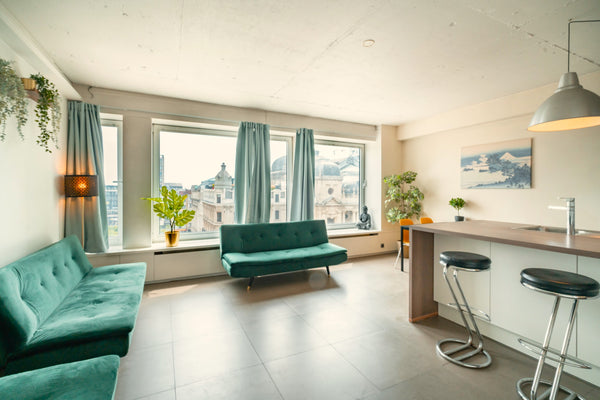 Stylish apartment with an amazing view of the city and the sunrise.<br /><br />R Antwerp, Belgium Sunrise Apartment in the Heart of Antwerp 3 Entire rental unit vacation rental 659865580118592389