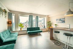 Stylish apartment with an amazing view of the city and the sunrise.<br /><br />R Antwerp, Belgium Sunrise Apartment in the Heart of Antwerp 3 Entire rental unit vacation rental 659865580118592389