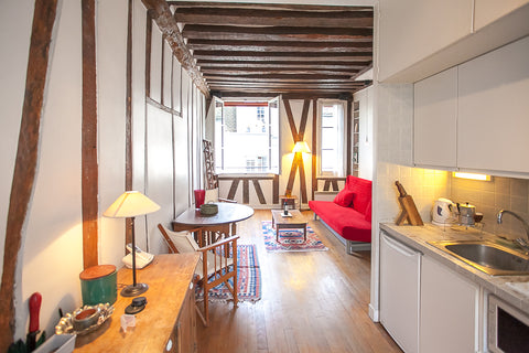 This studio located in the 5th arrondissement of Paris in the Sorbonne district  Paris, France Studio Notre Dame Paris 5 rue de l'hotel colbert Entire rental unit vacation rental 25097820