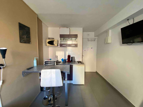 Studio meublé et équipé refait à neuf au centre de Lyon, dans le 3ème arrondisse Lyon, France Studio meublé et équipé Lyon 3 - Part dieu Entire rental unit vacation rental 21182424