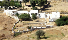Small 30m2 Stone built home, with 1 bedroom, small kitchen, hot cold shower, lar Paros, Greece Kostos Village Peaceful Home "Greek Island Paros" Tiny home vacation rental 43889392