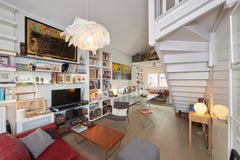 Appartement contemporain avec atelier d'artiste, constitué de deux chambres avec Bordeaux, France DUPLEX D'ARTISTE CITÉ DU VIN AVEC VUE 10 mn CENTRE Entire condo vacation rental 20388211