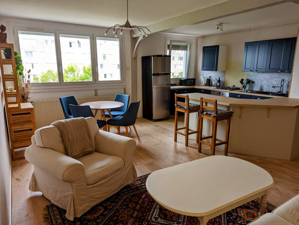 En face du bois de Thouars et a quelques pas des universités, grande appartement Duras, France Appartement T3 Cozy et Calme avec Parking Entire condo vacation rental 644527923008052262