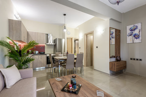 'Gianna's' apartment,is a brand new, luxury 1-bedroom Suite apartment of 45 sq m Chania, Greece Giannas apartment ΙΙ 'SUPERB SPOT' Entire rental unit vacation rental 49755913