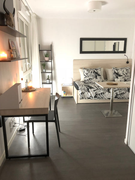 Studio charmant comprenant 2 couchages <br />Très bien situé au centre de bordea Bordeaux, France Studio cosy - Quai des Queyries/Darwin Entire condo vacation rental 32773845