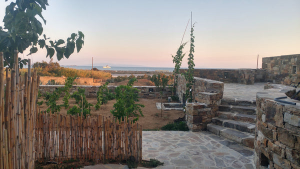 In front of Agios Prokopios Beach, a beautiful apartment with fantastic view of  Athens, Greece KYMA Apartments - Naxos Agios Prokopios 1 Entire rental unit vacation rental 27617646