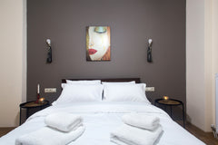 Fridge, stove with oven, Smart TV full HD satellite, hair dryer, always hot wate GR A pleasant stay near to Acropoli 1B Entire rental unit vacation rental 41174871