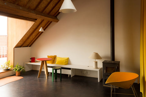 "rooftop studio" is een gezellige en ruime studio met zonning terras, gelegen in Ghent, Belgium ROOF TOP STUDIO MET ZICHT OP DE DRIE TORENS Entire loft vacation rental 36516126