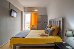 Located in Hersonissos (or Chersonissos) in Crete island "Yellow Sun studio" off Heraklion, Greece Yellow Sun Studio Entire condo vacation rental 43816273