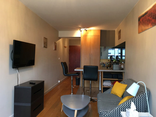 Le Studio 17 est refait à neuf, dans un style élégant et fonctionnel. <br />Parf Lyon, France Studio confort clim balcon Lyon Centre Entire condo vacation rental 13741910