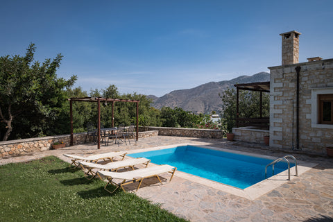 An unexpected discovery at the end of a Cretan country lane, this self-catering  Greece Koules Estate-Anemone, natural scenery! Entire villa vacation rental 44425396