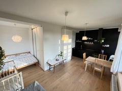We offer you a small, bright, fully equipped apartment with direct access to the Prague, Czechia Cozy studio in Prague with a lot of nature around Entire condo vacation rental 13048704
