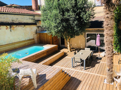 Un appartement proche du centre et des quais, mais au calme et avec un extérieur Bordeaux, France T4 Duplex Chartrons avec piscine privée chauffée Entire rental unit vacation rental 49874439