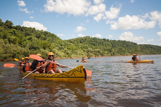 Guided Expedition with Canoeing and Waterfalls in Iguaçu  Private Tours and Travel Guide America Sao Paulo CITY Foz do Iguacu Destination Tour