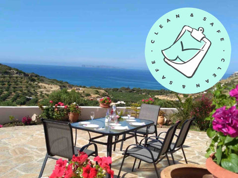 Anna's Family House has a magnificent view to Sitia Town. The house includes 2 b Greece 【COMFORT & RELAX】Anna's House+Washer+Garden! Entire home vacation rental 34502733