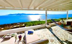 Situated on the top level of a large Mediterranean garden, Vista Ariadne is a hi Greece Vista Ariadne: amazing 180° view & total privacy Cycladic home vacation rental 24869885