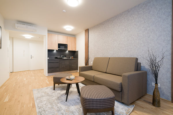One bedroom apartment with balcony.  MyApartments - Top 12 Entire serviced apartment vacation rental 40385981