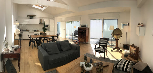 Situé à Caudéran, proche de tout commerce et à moins de 15 minutes du centre-vil Bordeaux, France Loft 120m² à l'Esprit Naval avec Patio Entire townhouse vacation rental 20079674