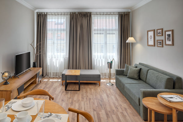 We proudly present you NEWLY opened, deluxe and fully serviced accommodation, lo Prague, Czechia Deluxe One-Bedroom Apartment Entire serviced apartment vacation rental 25567944