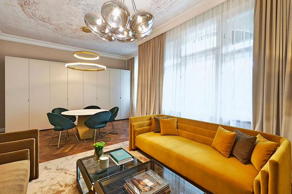 This splendid 130 sqm three-bedroom apartment is located in the noble 19th distr  3 bedrooms, AC, balcony, garden, pool - GS Entire rental unit vacation rental 43360614