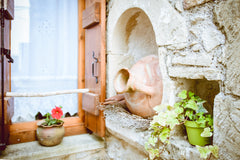 Our cozy stone built home in the village "Kaloudiana Kissamos" is a perfect plac Kissamos, Greece Spitaki in the Village - Kissamos Entire home vacation rental 11491343