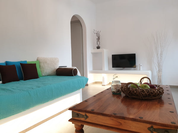 Traditional style with Santorini Colors, Our Apartment/Suite is located 5 minute Thera, Greece Fira Economy Suite II Entire rental unit vacation rental 32659169